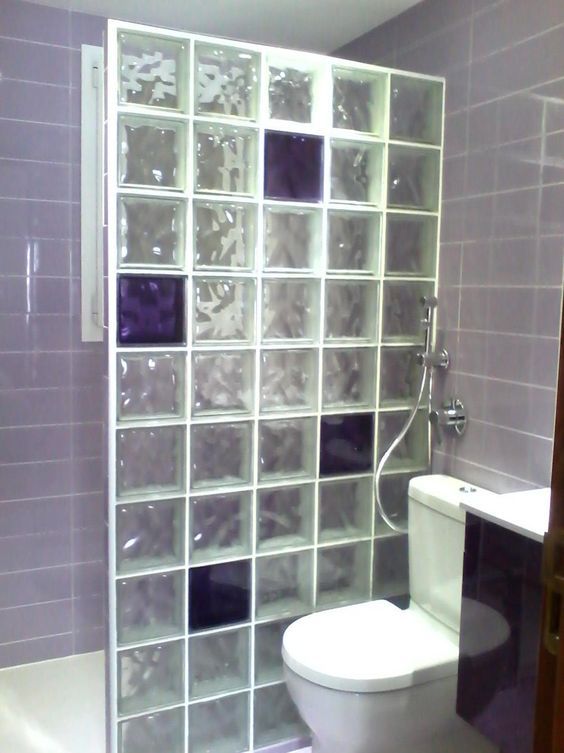 Bathroom Glass Block Partition Ideas - SPG Corporation (P) Ltd.