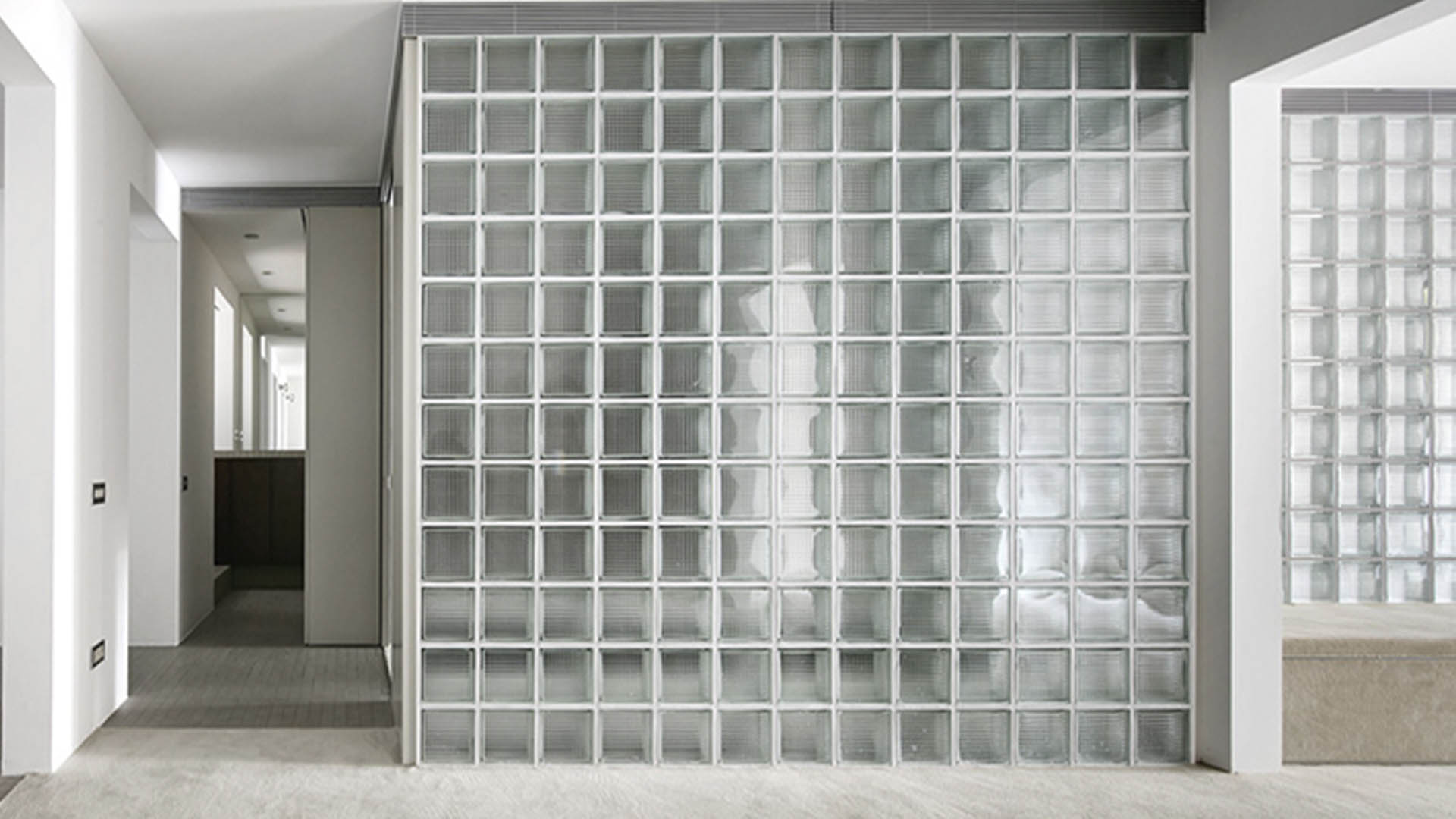 glass blocks for partition
